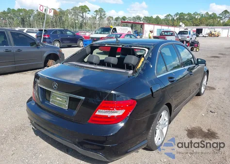 2013 Mercedes-Benz C 250 Luxury/Sport from USA, damaged, VIN WDDGF4HB5DA862291